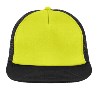 Flat Bill Snapback Trucker Cap Thumbnail