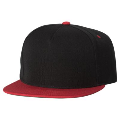 Five-Panel Wool Blend Snapback Cap Thumbnail