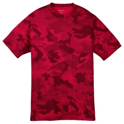 Sport Tek Youth CamoHex Tee Thumbnail